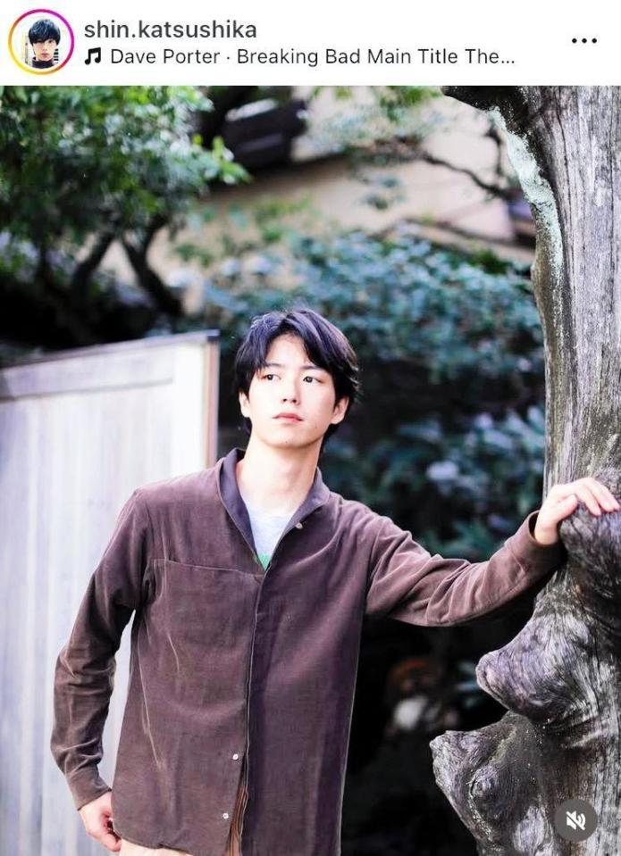 葛飾心のインスタグラム＠ｓｈｉｎ．ｋａｔｓｕｓｈｉｋａ（２４年１０月１０日付）より