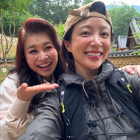 　ＥＸＩＤ・ハニの公式インスタグラム＠ａｈｎａｎｉｈｈより　ヒーリング番組では、スッピンで出演したことも話題に