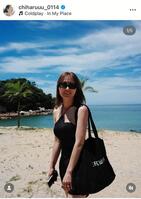 　新山千春のインスタグラム＠ｃｈｉｈａｒｕｕｕ＿０１１４より