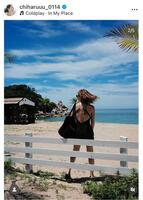 　新山千春のインスタグラム＠ｃｈｉｈａｒｕｕｕ＿０１１４より