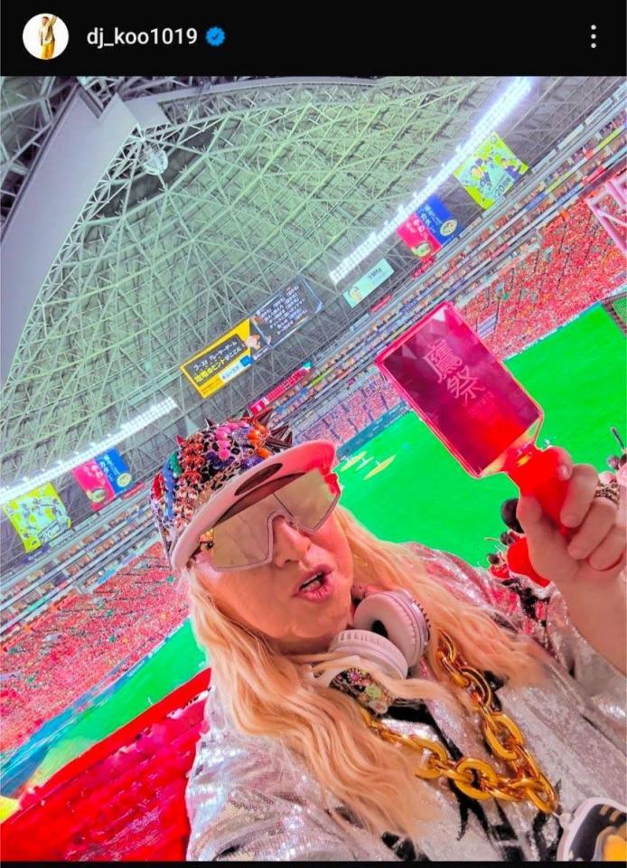 　ＤＪ　ＫＯＯのインスタグラムから＠ｄｊ＿ｋｏｏ１０１９