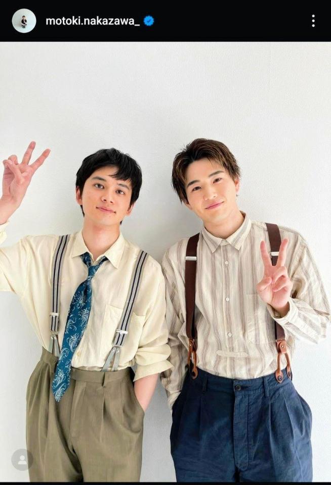 中沢元紀のインスタグラム＠ｍｏｔｏｋｉ．ｎａｋａｚａｗａ＿から