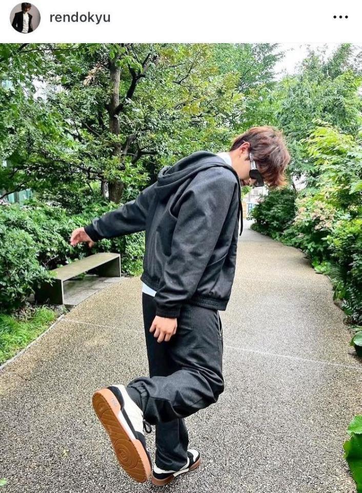 　道休蓮のインスタグラム＠ｒｅｎｄｏｋｙｕ（７月１８日付）より