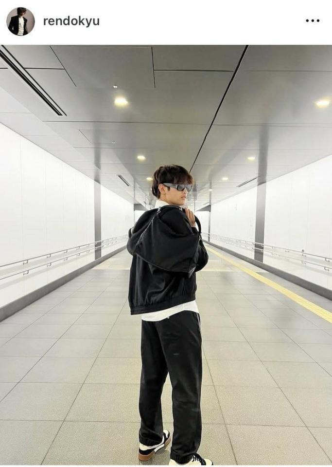 　道休蓮のインスタグラム＠ｒｅｎｄｏｋｙｕ（７月１８日付）より