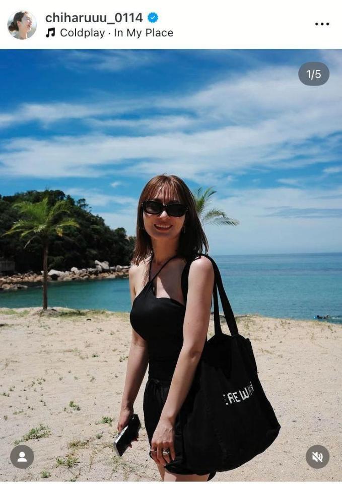 　新山千春のインスタグラム＠ｃｈｉｈａｒｕｕｕ＿０１１４より