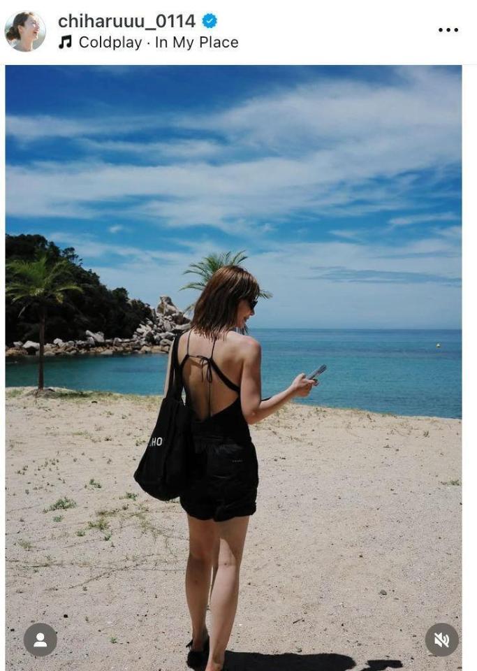 　新山千春のインスタグラム＠ｃｈｉｈａｒｕｕｕ＿０１１４より