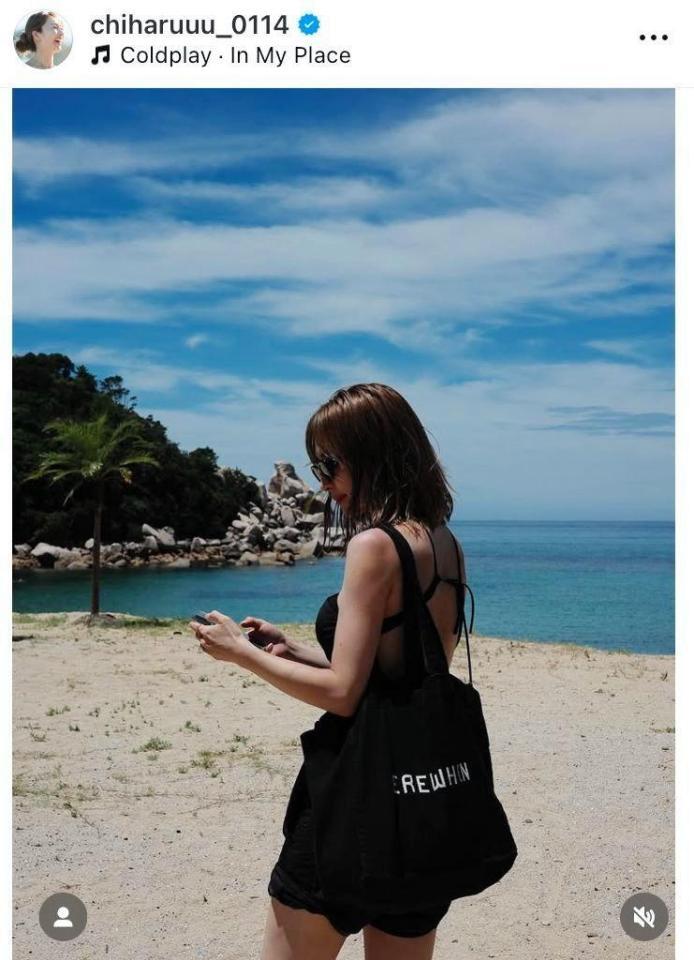 　新山千春のインスタグラム＠ｃｈｉｈａｒｕｕｕ＿０１１４より