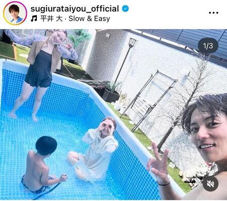 　２４年７月５日付の杉浦太陽のインスタグラム＠ｓｕｇｉｕｒａｔａｉｙｏｕ＿ｏｆｆｉｃｉａｌより 