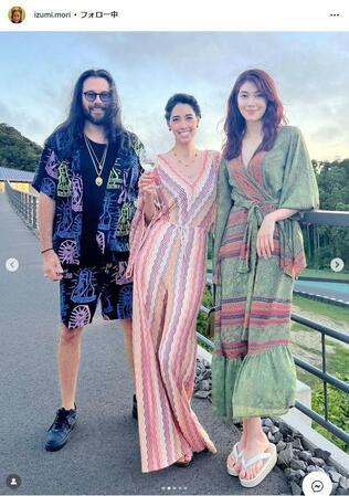 　森泉インスタグラム＠ｉｚｕｍｉ．ｍｏｒｉから
