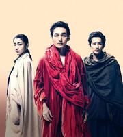 　舞台「シッダールタ」に出演する（左から）瀧内公美、草彅剛、杉野遥亮