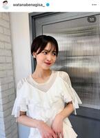 渡邊渚アナのインスタグラム＠ｗａｔａｎａｂｅｎａｇｉｓａ＿より