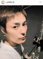 家族４人で。木村了のインスタグラム＠ｒ＿ｋ０９２３（２４年７月）より