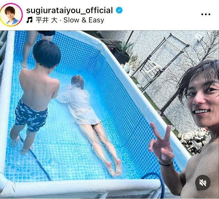 　２４年７月５日付の杉浦太陽のインスタグラム＠ｓｕｇｉｕｒａｔａｉｙｏｕ＿ｏｆｆｉｃｉａｌより 