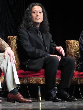 　会見に出席した又吉直樹