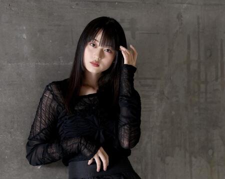 　映画「長崎－閃光の影で－」に出演する菊池日菜子（撮影・佐々木彰尚）