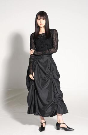 　映画「長崎－閃光の影で－」に出演する菊池日菜子（撮影・佐々木彰尚）