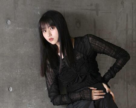 　映画「長崎－閃光の影で－」で主演を務める菊池日菜子（撮影・佐々木彰尚）