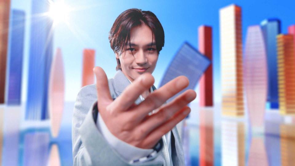 　関電不動産開発の新ＣＭに出演する松田元太