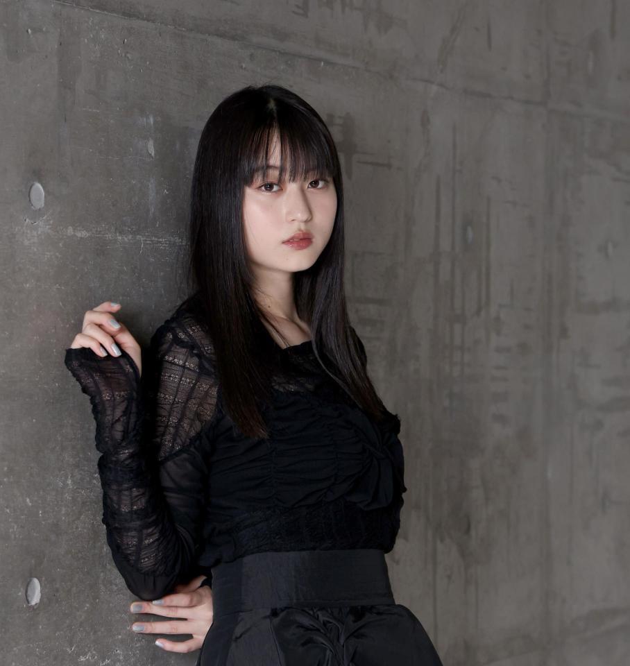 　映画「長崎－閃光の影で－」に出演する菊池日菜子（撮影・佐々木彰尚）