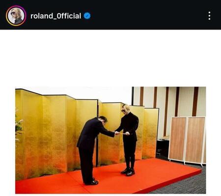 　ＲＯＬＡＮＤインスタグラム＠ｒｏｌａｎｄ＿０ｆｆｉｃｉａｌから