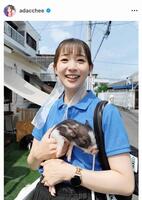 　足立梨花のインスタグラム＠ａｄａｃｃｈｅｅから