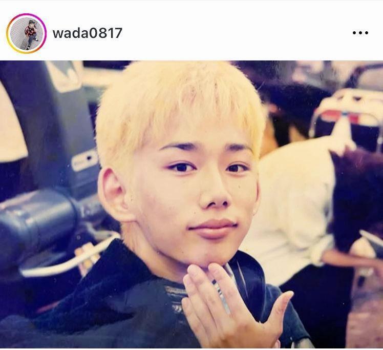 めっちゃイケメン！１０代の頃。アイアム和田のインスタグラム＠ｗａｄａ０８１７より