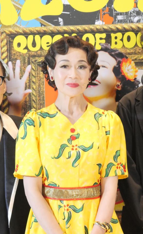 　取材会に出席した神野美伽