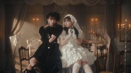 　「ポケコロツイン」新ＣＭに出演した坂井仁香（左）と菅田愛貴