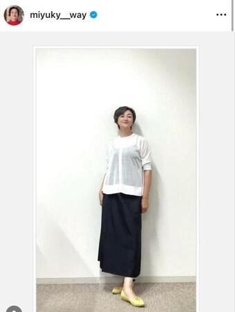 　香坂みゆきのインスタグラム＠ｍｉｙｕｋｙ＿＿ｗａｙより