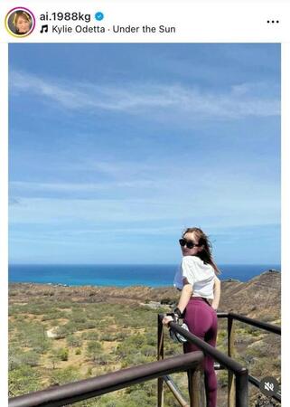 　加護亜依のインスタグラム＠ａｉ．１９８８ｋｇより