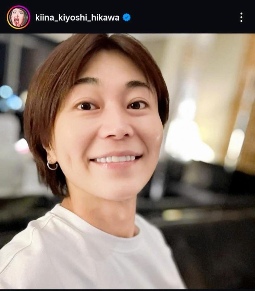 氷川きよしインスタグラム＠ｋｉｉｎａ＿ｋｉｙｏｓｈｉ＿ｈｉｋａｗａから