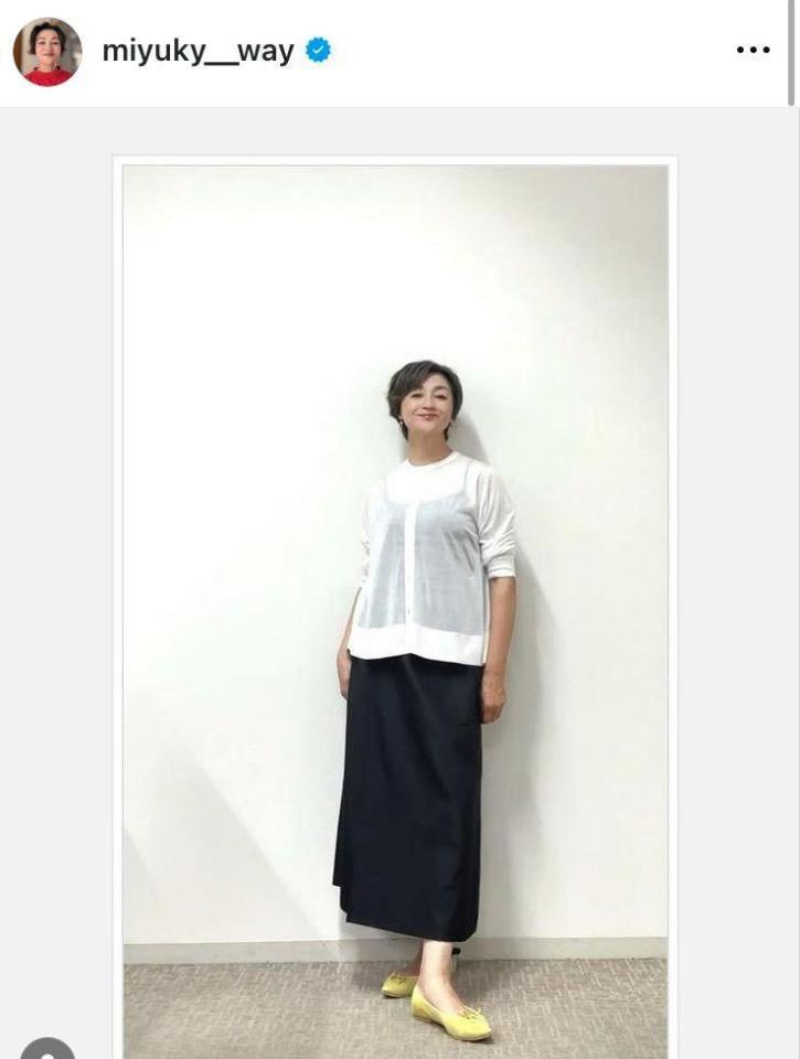 　香坂みゆきのインスタグラム＠ｍｉｙｕｋｙ＿＿ｗａｙより