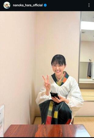　原菜乃華のインスタグラム＠ｎａｎｏｋａ＿ｈａｒａ＿ｏｆｆｉｃｉａｌから