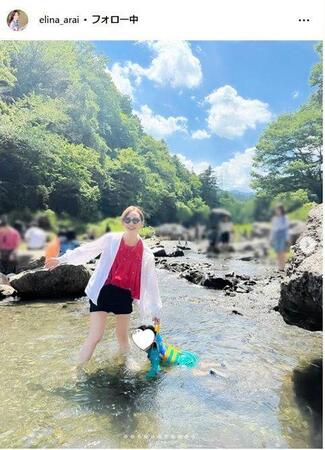 新井恵理那アナウンサーのインスタグラム＠ｅｌｉｎａ＿ａｒａｉ