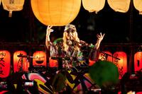 　ＤＪ４５周年プロジェクトを東京・中野駅前大盆踊り大会で開催したＤＪ　ＫＯＯ