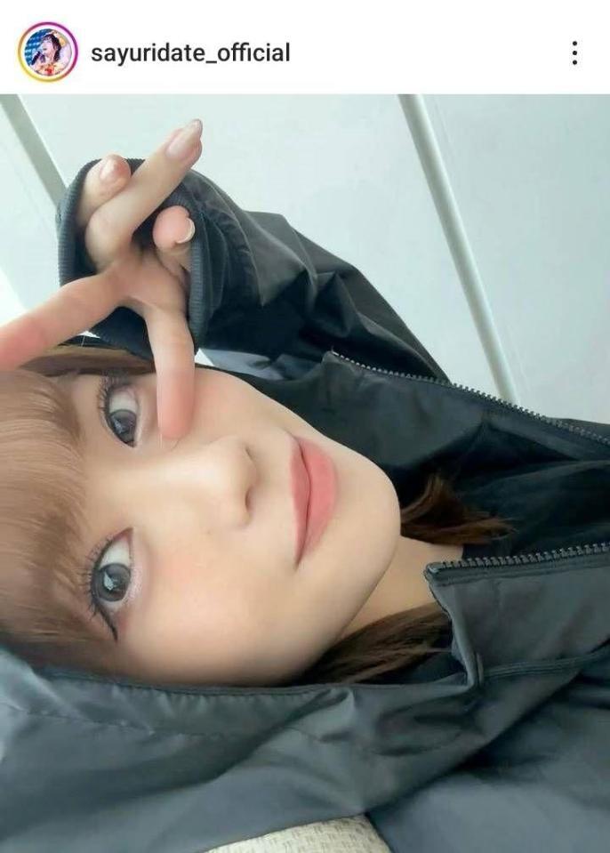 伊達さゆりインスタグラム（＠ｓａｙｕｒｉｄａｔｅ＿ｏｆｆｉｃｉａｌ）より。
