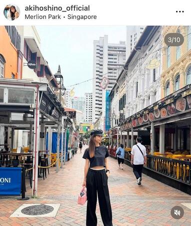 　ほしのあきののインスタグラム＠ａｋｉｈｏｓｈｉｎｏ＿ｏｆｆｉｃｉａｌより