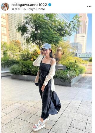 　中川安奈のインスタグラム＠ｎａｋａｇａｗａ．ａｎｎａ１０２２より