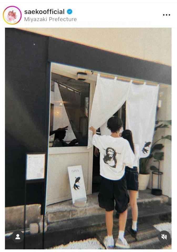 　紗栄子のインスタグラム＠ｓａｅｋｏｏｆｆｉｃｉａｌより