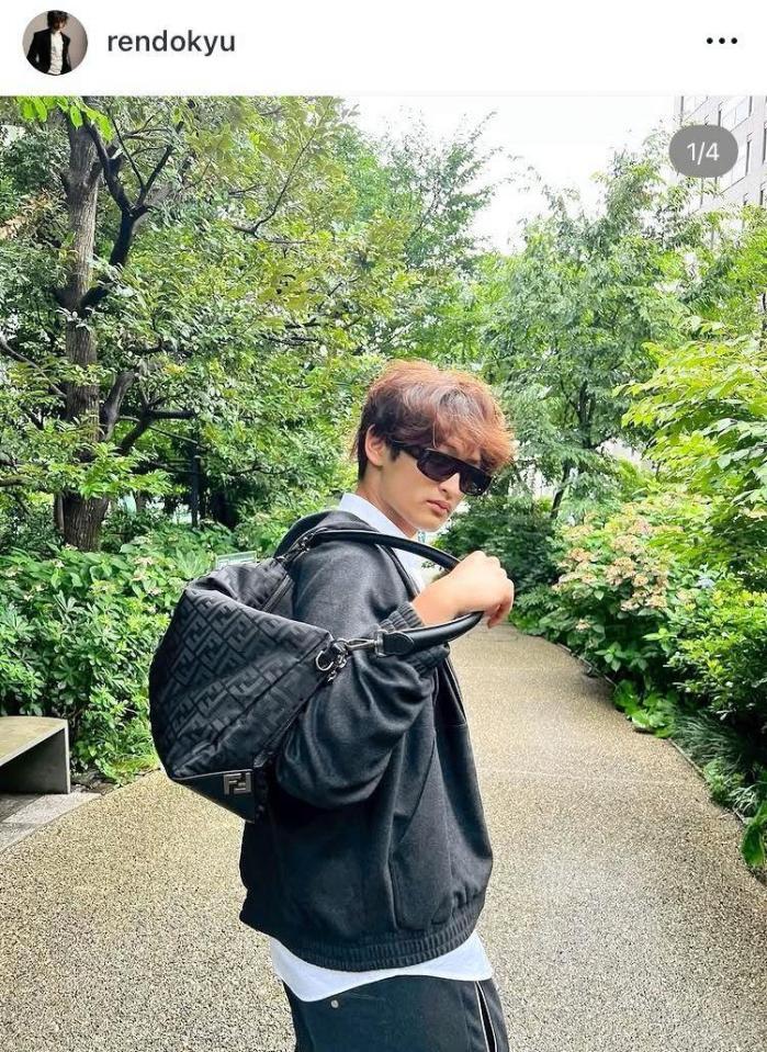 　道休蓮のインスタグラム＠ｒｅｎｄｏｋｙｕ（７月１８日付）より