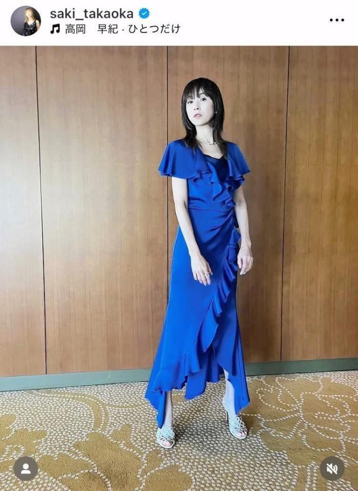 　イベントのオフショット。８月１日付の高岡早紀のインスタグラム＠ｓａｋｉ＿ｔａｋａｏｋａより