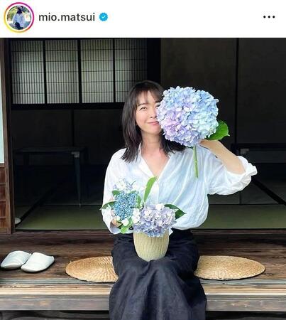 　松井遥南の母・松井美緒のインスタグラム＠ｍｉｏ．ｍａｔｓｕｉ（６月１５日付）より