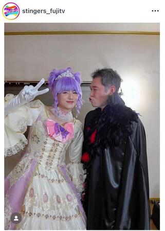 　杉本哲太も思わずキスをしたくなる？井内悠陽のコスプレがめっちゃ美女♡『スティンガース　警視庁おとり捜査検証室』７月期火９ドラマ【公式】のインスタグラム＠ｓｔｉｎｇｅｒｓ＿ｆｕｊｉｔｖより