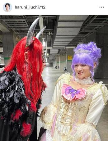 　井内悠陽のインスタグラム＠ｈａｒｕｈｉ＿ｉｕｃｈｉ７１２より