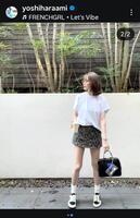 良原アナのインスタグラム（＠ｙｏｓｈｉｈａｒａａｍｉ）より