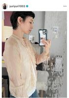 　ショート激変の石田ゆり子インスタグラム＠ｙｕｒｉｙｕｒｉ１００３より