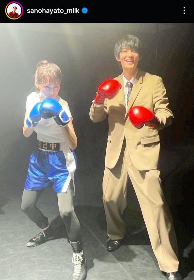 佐野勇斗インスタグラム＠ｓａｎｏｈａｙａｔｏ＿ｍｉｌｋから