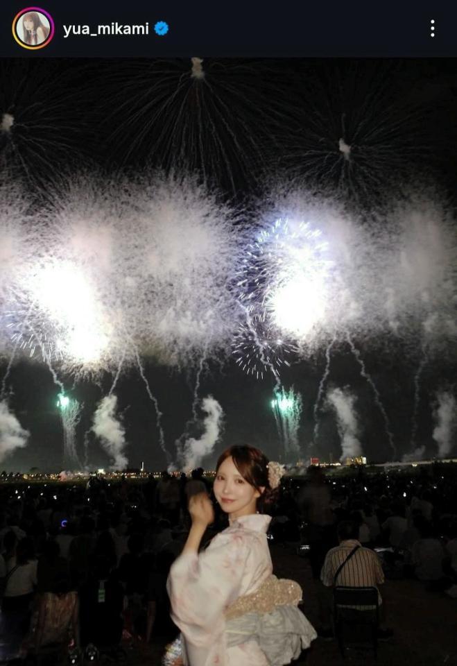 　三上悠亜インスタグラム＠ｙｕａ＿ｍｉｋａｍｉから
