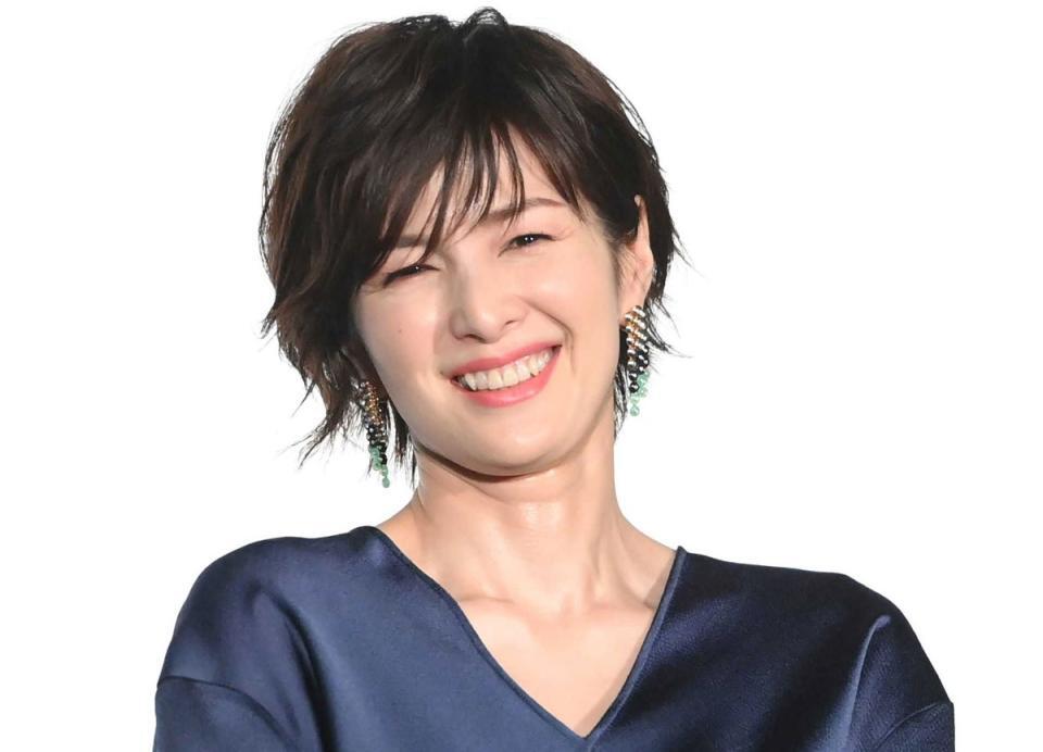 　吉瀬美智子＝２１年４月撮影