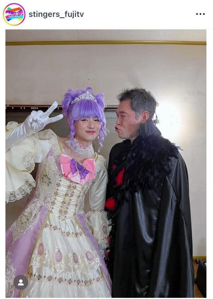 　杉本哲太も思わずキスをしたくなる？井内悠陽のコスプレがめっちゃ美女♡『スティンガース　警視庁おとり捜査検証室』７月期火９ドラマ【公式】のインスタグラム＠ｓｔｉｎｇｅｒｓ＿ｆｕｊｉｔｖより